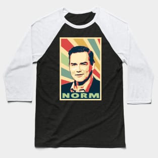 Norm Macdonald Vintage Colors Baseball T-Shirt